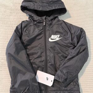 Nike Black and White Boys' Jacket